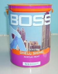 Sơn nước ngoại thất Boss Ext Shell Shine - Màu thường 4.375L